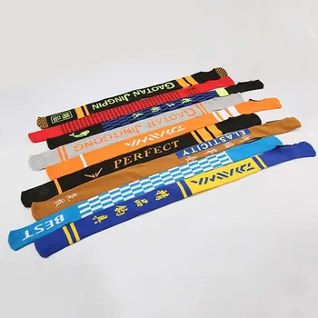 Nylon Fishing Rod Protection Bag Cover High Elastic Rod Telescopic Pole Bag Multicolor Rope Bags Sock Glove Protector Bag 1