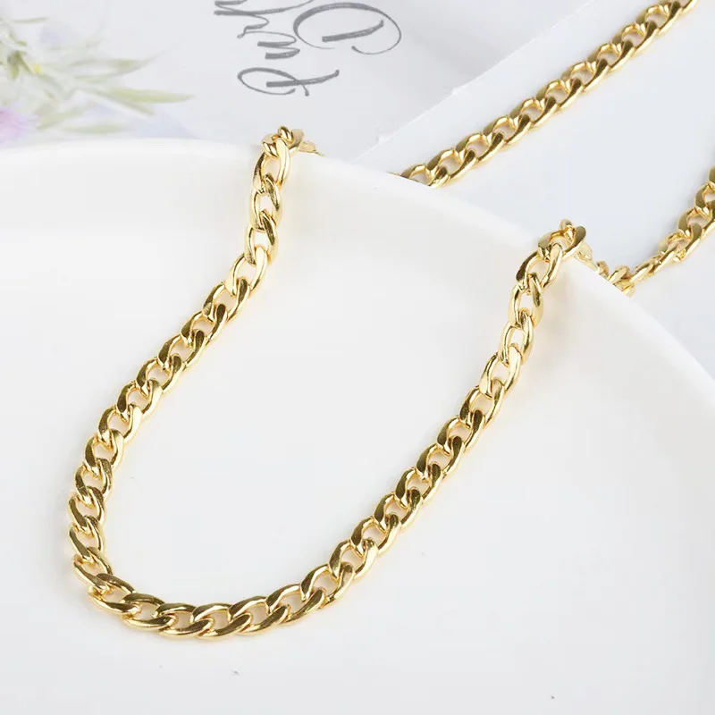 Water Proof Not Fade Gold Plated Stainless Steel Classic Fashion