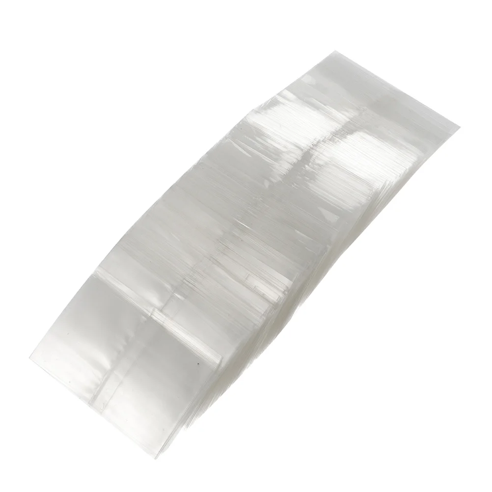 

400 Pcs Bottle Sealing Film Hair Bonnet Dryer Heat Shrink Bags Pvc Clear Sealer