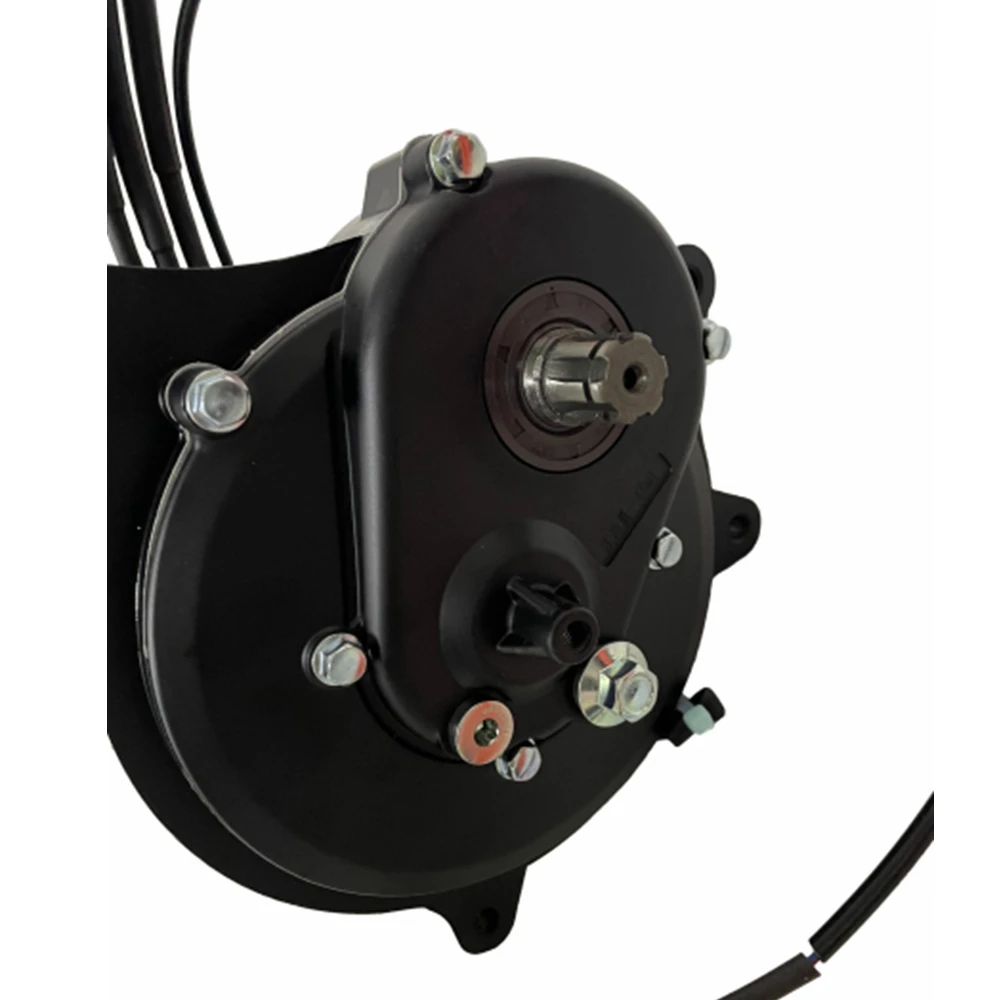 QS MOTOR 138 3000W V3 70H Mid drive Motor conversion kit with ND72530 Controller DKD Display 72V 110kmh for Electric Motorcycle