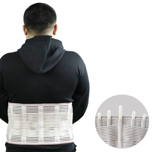 Large Size 4XL 5XL 5 Keel High Elastic Waist Posture Correction Brace Lumbar Disc Herniation Back Pain Supporter Protection Belt 2
