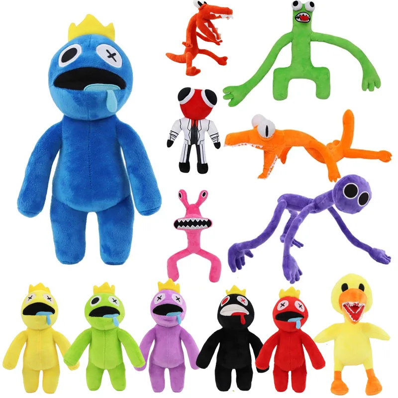 Green Rainbow, Friends RobloxPlush Toy Cartoon Doll Stuffed Soft Kids Gift  New