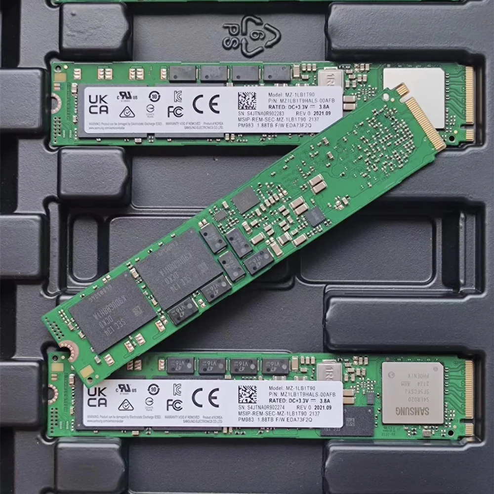Internal Solid State Drive Original PM983 M.2 Nvme 22110 .84TB 1.88TB 960GB PCIE Enterprise Internal Solid State Drives Server Desktop