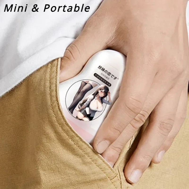 Male Masturbation Cup Penis Massager Penile Exercise Blow Job Glans Stimulator Portable Oral Sex Toys Men Adult Products male masturbator