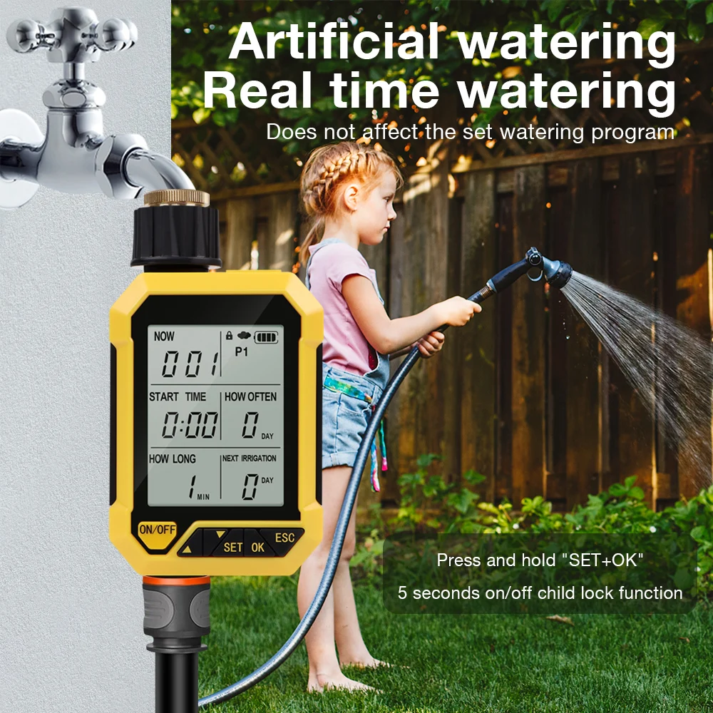 Automatic Sprinkler System Timer for Villa Courtyards, Balcony, Gardens, Rooftop