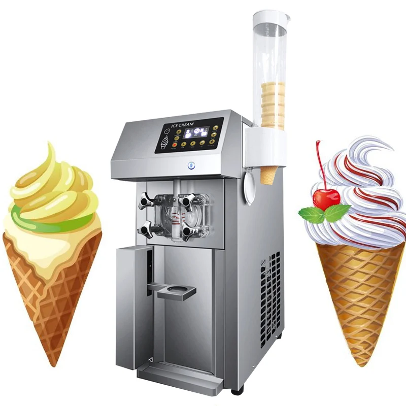 

Ice Cream Machine Soft Commercial Electric Three Flavors Large Output 220V/110V Kitchen Appliances