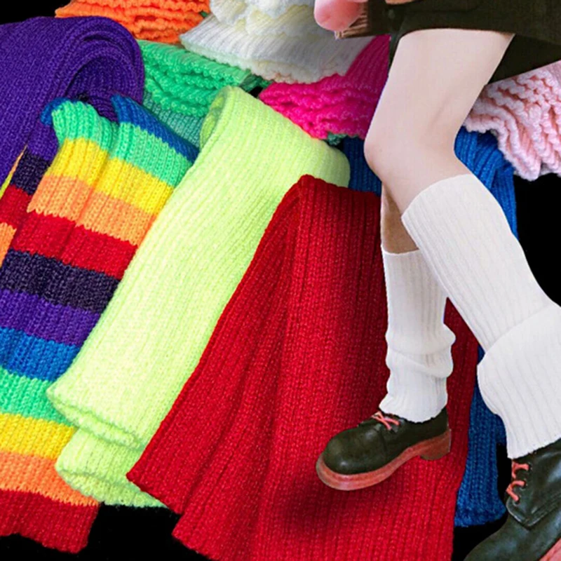 

Милые теплые носки в японском стиле Лолита для девочек, вязаные теплые носки для ног, женские облегающие длинные зимние носки, носки для косплея