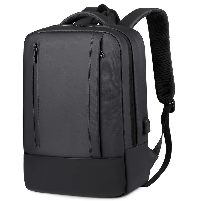 Men Business Backpack with USB Charging Port Multi Functional Laptop Bag Large Capacity Commuter Backpack