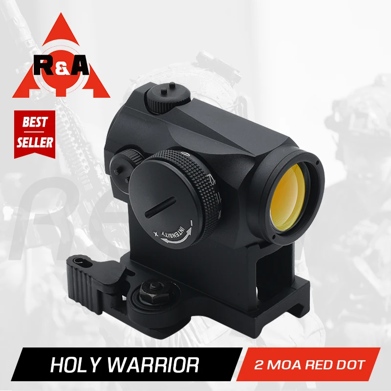 Holy Warrior Red Dot Reflex Optic Sight for Hunting Airsoft Rifle with Mount red dot sight