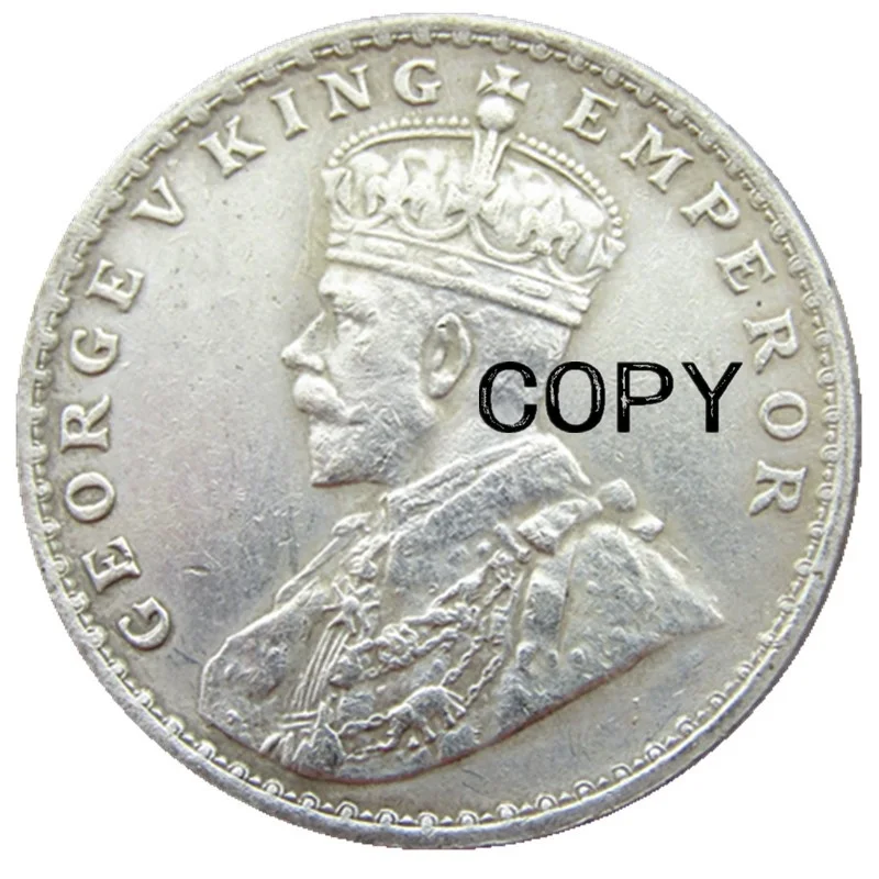 

IN(12) Индийская 1 рупия 1913 древние посеребренные копировальные монеты