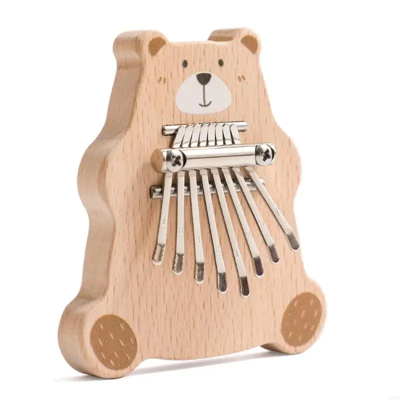 P9FC 7 Keys Finger Piano Beginners Musical Gift Toy 7 Keys Marimba Thumb Piano