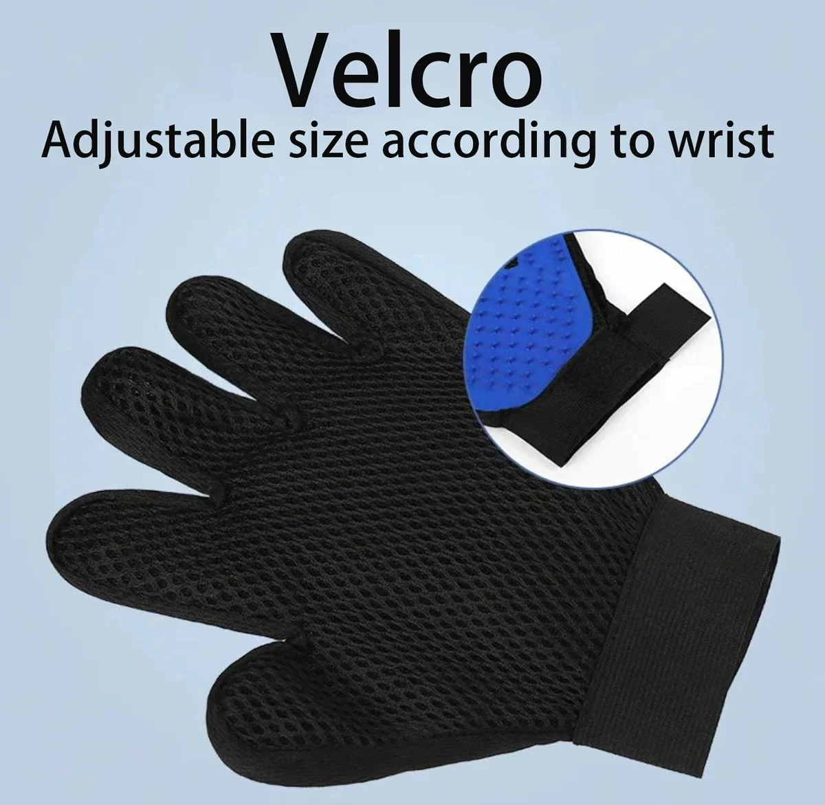 Pet Massage Palm Brush for Cats & Dogs, Breathable Mesh Glove for Hair Care & Comfort, Easy to Use