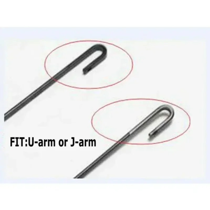 Universal Frameless U-Hook Wiper Blades 2