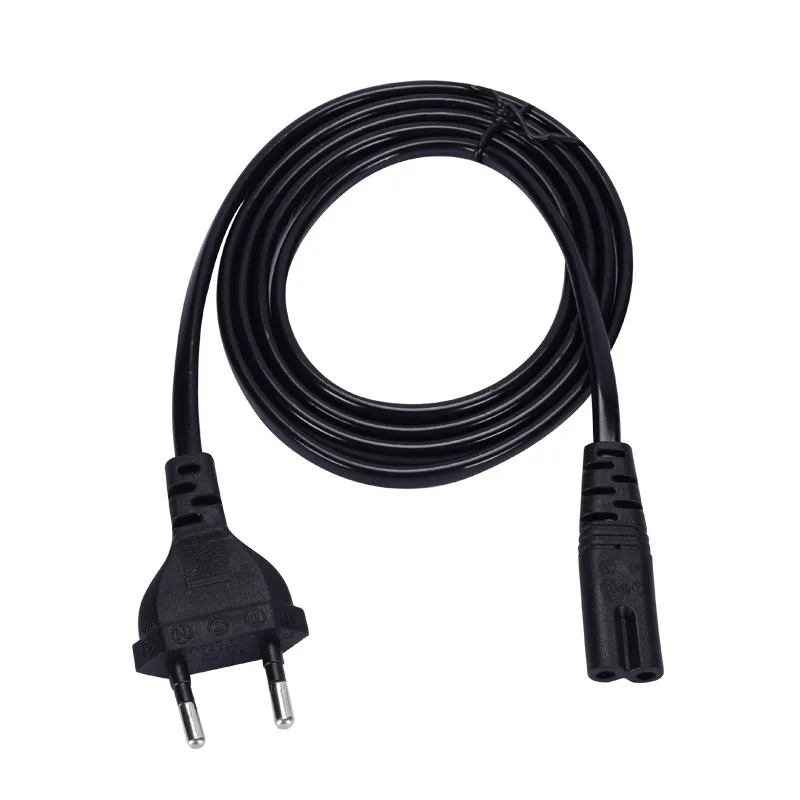 European 2-Pin IEC C7 Power Cord