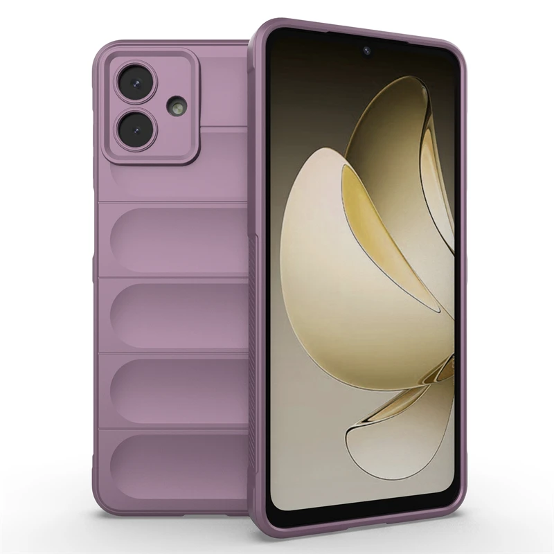 Durable Anti-Knock Soft TPU Silicone Full Back Cover in Black