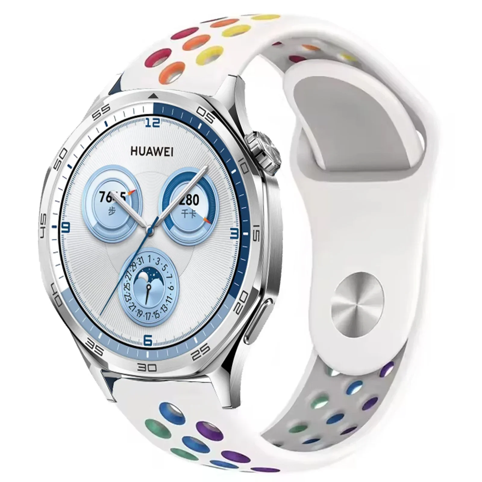 Premium Silicone Watch Strap - Adjustable Rubber Wristband
