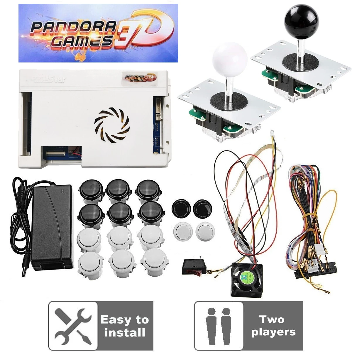 4018 Games Wifi Download Pandora Games 3d 4018 In 1 2d/3d Arcade Kit Tens Of Thousands In The Built-in Game - Accessories - AliExpress