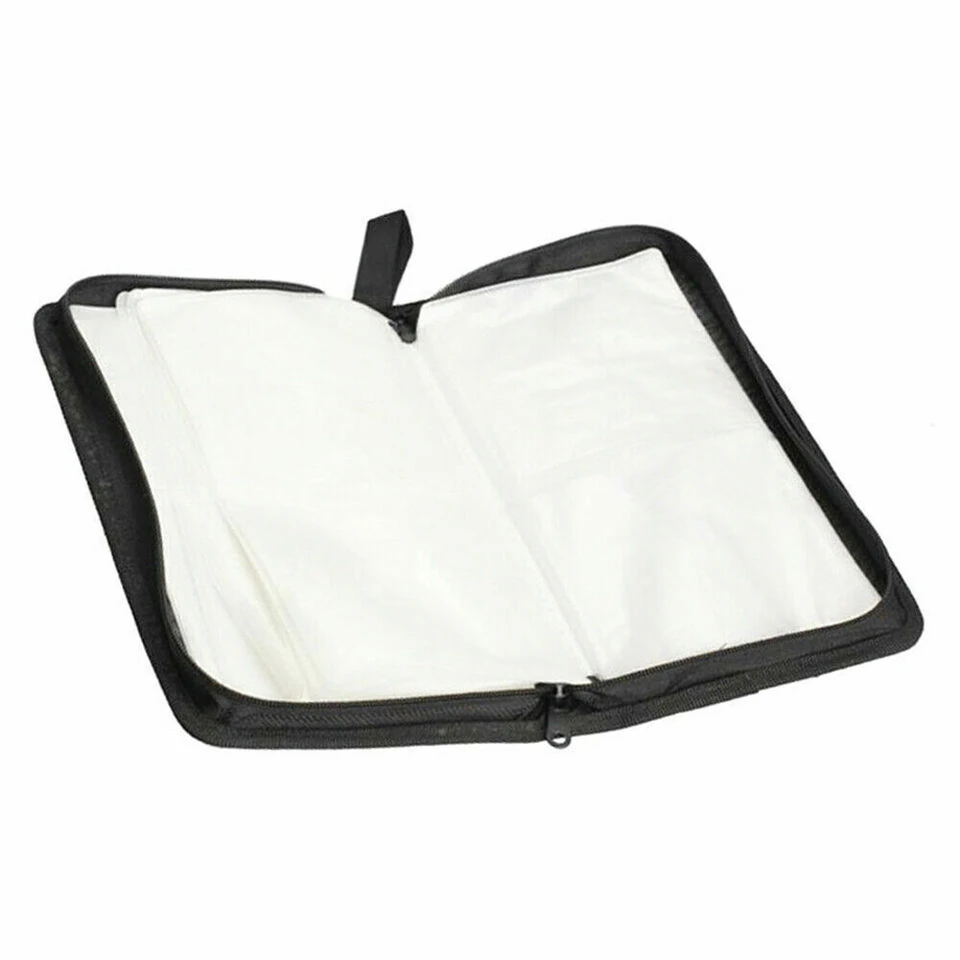 Portable Double Sided CD DVD Storage Holder