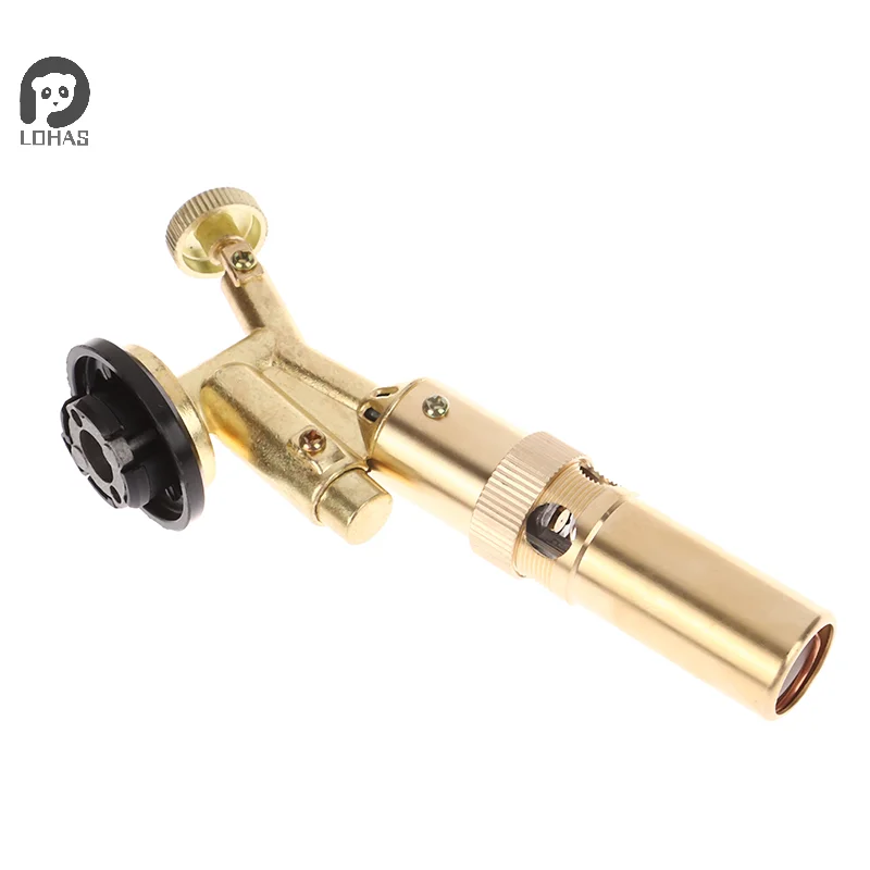 Gas Torch Portable Welding Flame Gun Butane Burner Outdoor Camping BBQ Lighter Flamethrower Kitchen Supplies Welding Equipment