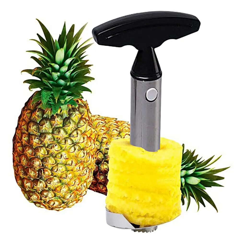 Pineapple Corer Portable Sharp Blade Stainless Steel 3 in 1 Handheld