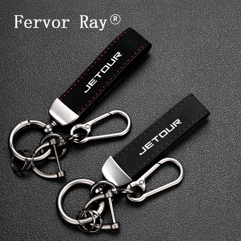 

Zinc Alloy Car Emblem Key Ring Chain Keyring Pendant For Chery Jetour X70 X90 X95 Plus X70S X70M Car Keychain Holder Accessories