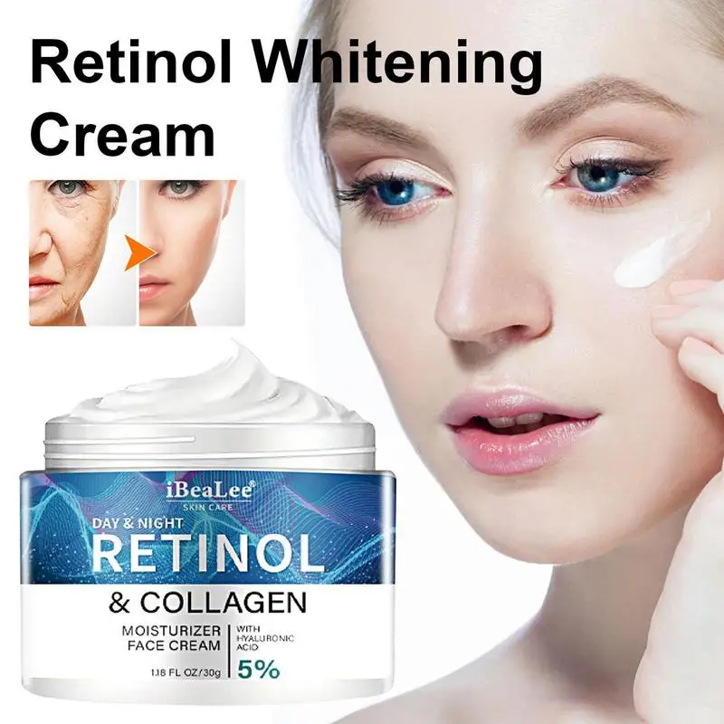 

30g Retinol Anti Aging Face Cream Remove Wrinkle Firming Lifting Whitening Brightening Moisturizing Facial Skin Care