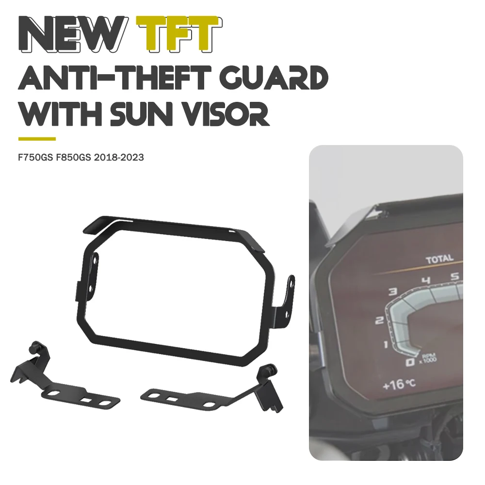 

TFT Anti-Theft With Sun Visor FOR BMW F750GS F850GS F 750 GS F 850 GS F750 F850 GS 2018 2019 2020 2021 2022 2023 F 750GS 850GS