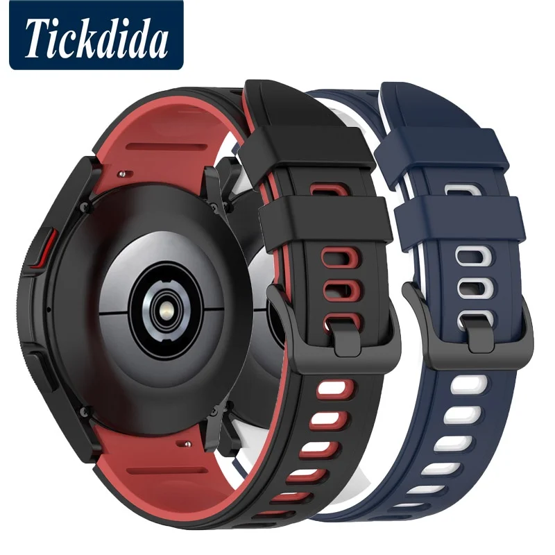 Cinturino In Silicone Per Samsung Galaxy Watch 5/4 44Mm 40Mm 5 Pro 45Mm Bracciale Sportivo Smartwatch Galaxy Watch4 Classic 46Mm 42Mm Band