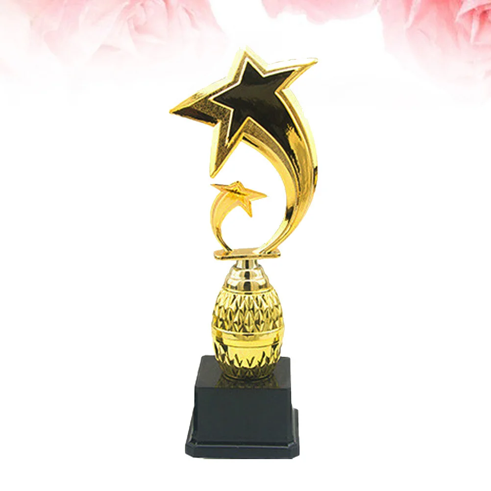 255cm Plastic Custom-Made Sports Match Tournament Trophy Creative Competitive Honor Star Trophy Cup