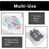 Sneaker Dryering & Washing Machine Bag, Dryer for Shoes - Elastic Strap Adjuster for Most Dryers Machines Door in Laundry Room 6