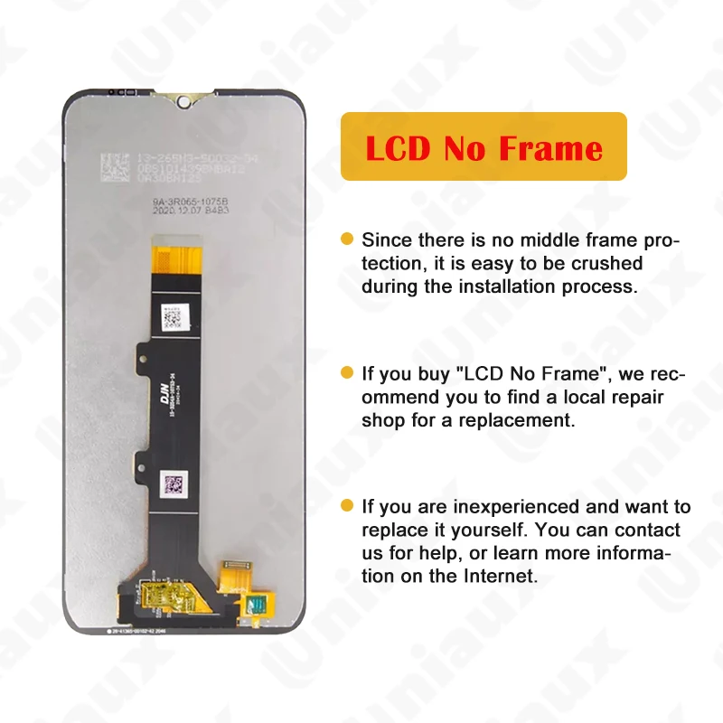 Lcd Display Touch Screen Digitizer Assembly Substituição 100 Testado Apto para Motorola Moto G30 Original - Image 3