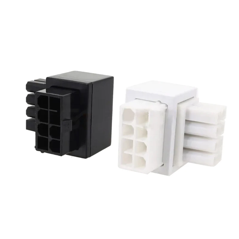 

5 шт., 8-контактный гнездовой адаптер под углом 90 градусов к 8-контактному штекерному адаптеру питания, усилитель руля для