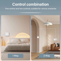 BSEED 1/2Gang Mechanical Light Switches EU Power Sockets USB Type-c Ports TV/ST/CAT6 Dimmer DIY Function Parts Plastic Frames - Image 4