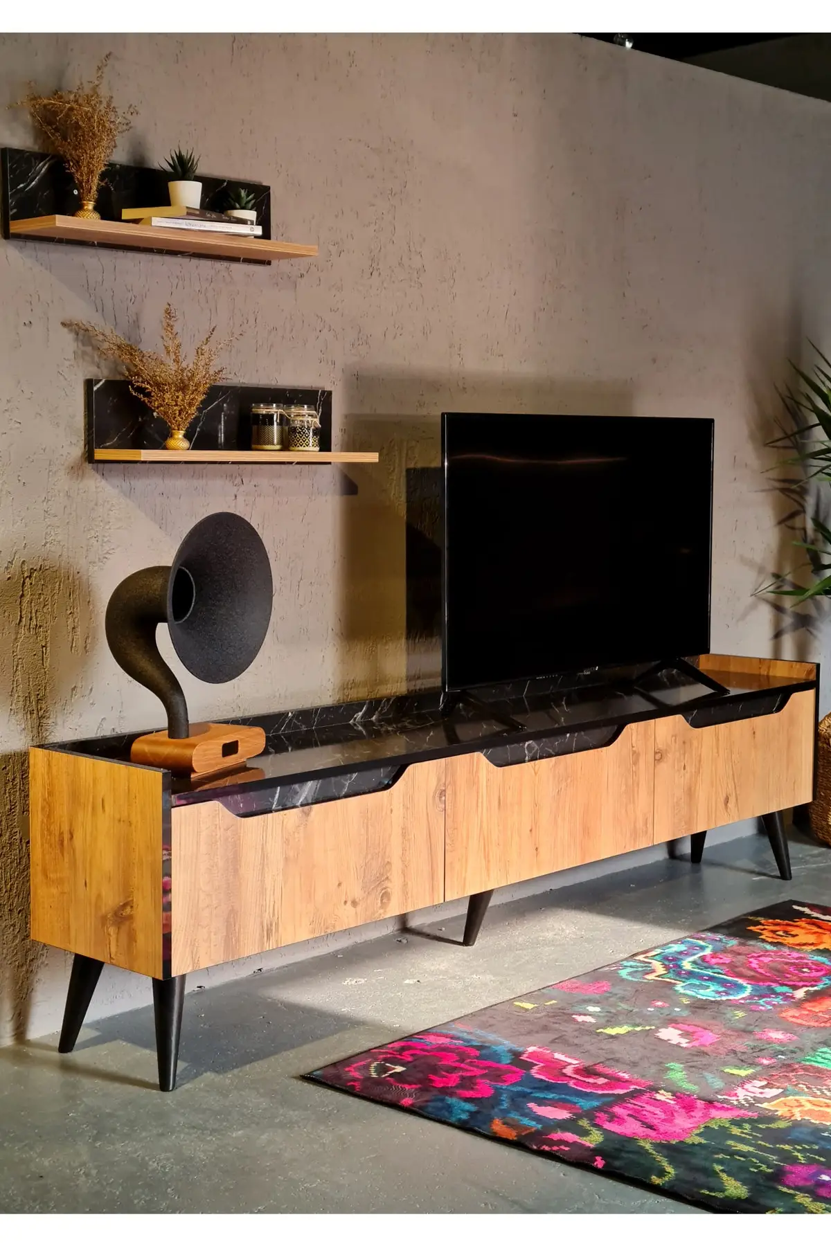 Mobile Tv In Marmo 180Cm