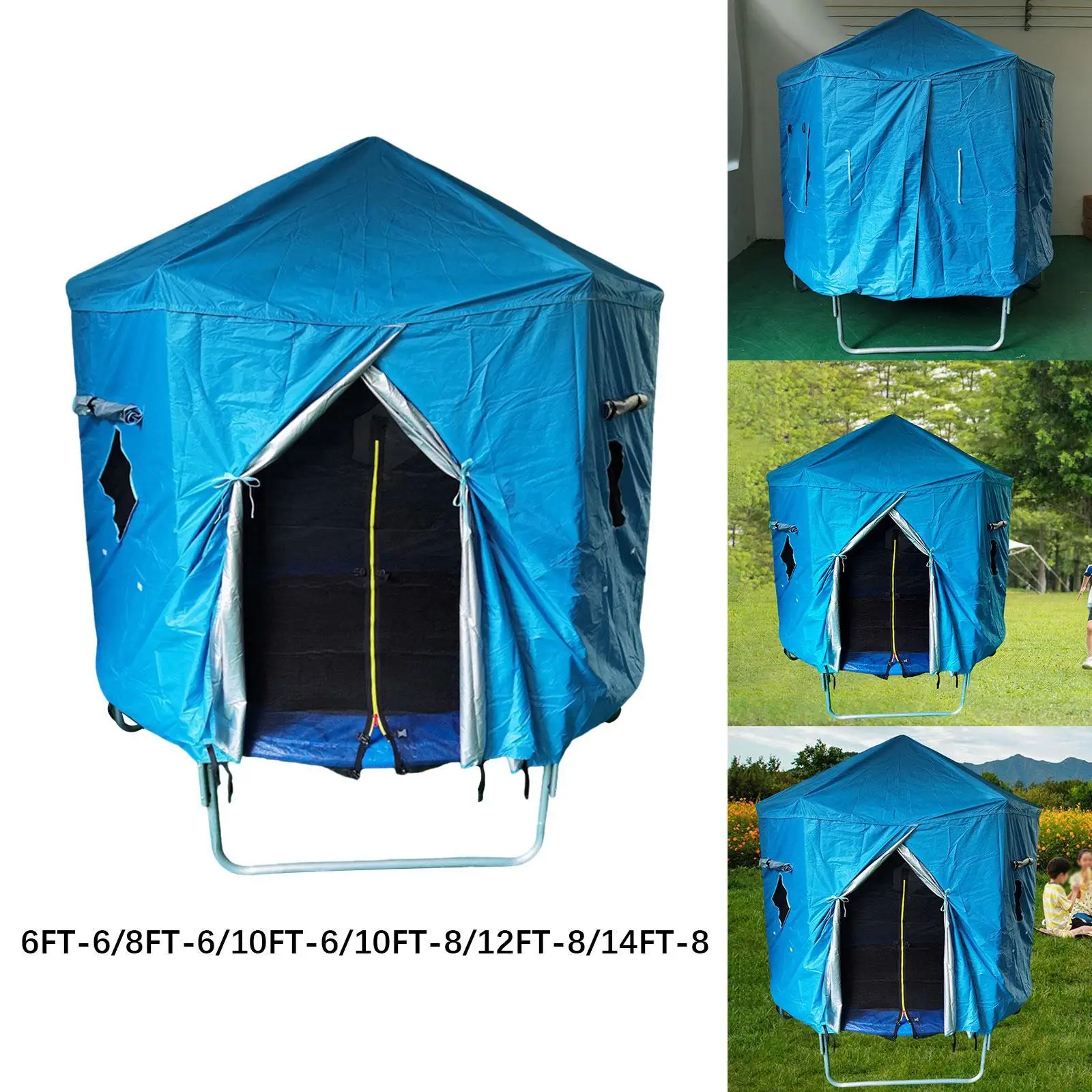 Trampoline Tent Canopy for Kids Trampoline Easy to Install Trampoline Rain Cover Sun Protection Cover Outdoor Trampoline Shade Trampoline Tent Canopy for Kids Trampoline Easy to Install Trampoline Rain Cover Sun Protection Cover Outdoor Trampoline Shade