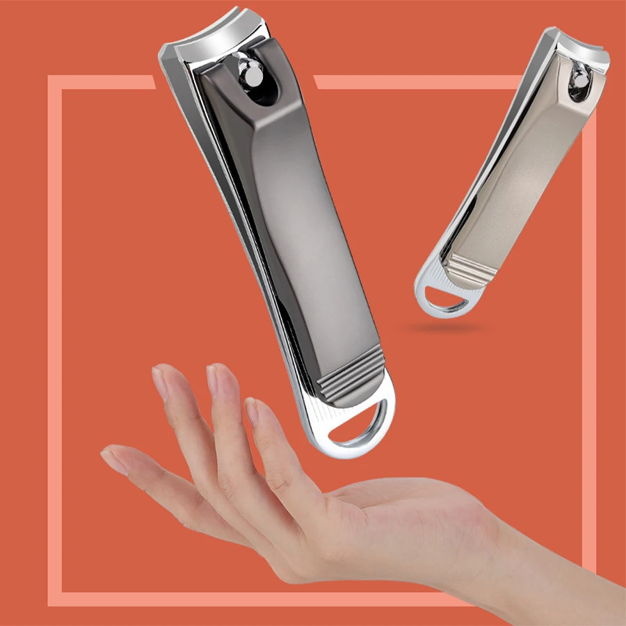 Professional Nail Clippers Stainless Steel Manicure Tools Personal Care Manicure Nail File Portable Clippers