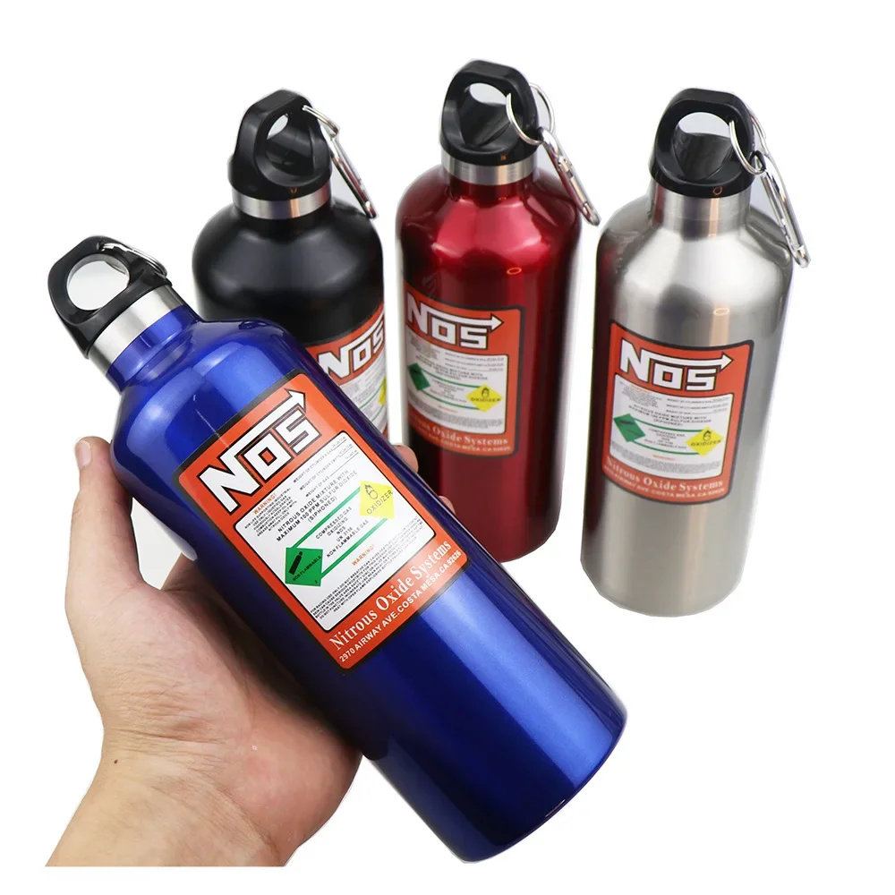 Stainless Steel Car NOS Nitrogen Bottle Insulation Cup 500ml Insulation Pot Racing Style Car Interior Decoration Accessories — view 5