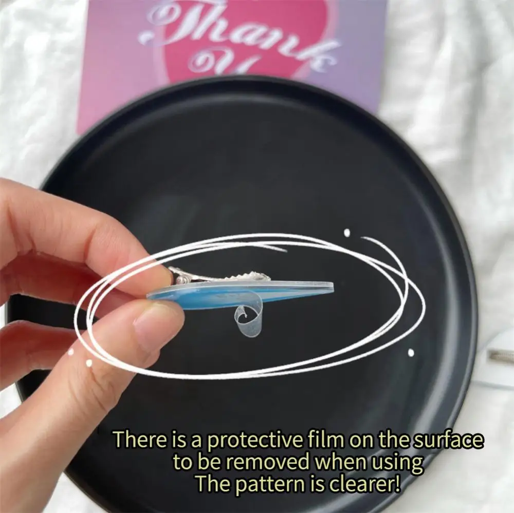 Description Picture 6 of item1~10PCS Cute Spoof Speechless Sweating Hairpin Water Droplets Hair Accessories Bangs Clip Headdress Styling Tool Children