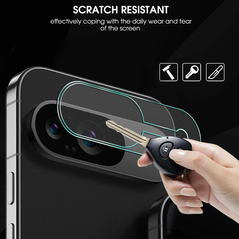 Premium Full Cover Tempered Glass Lens Protector