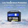 Wattcycle 12V 100Ah LiFePO4 Battery Packs Grade A Cells Rechargeable For Outdoor / Home Storage Lithium Iron Phosphate Batteries 4