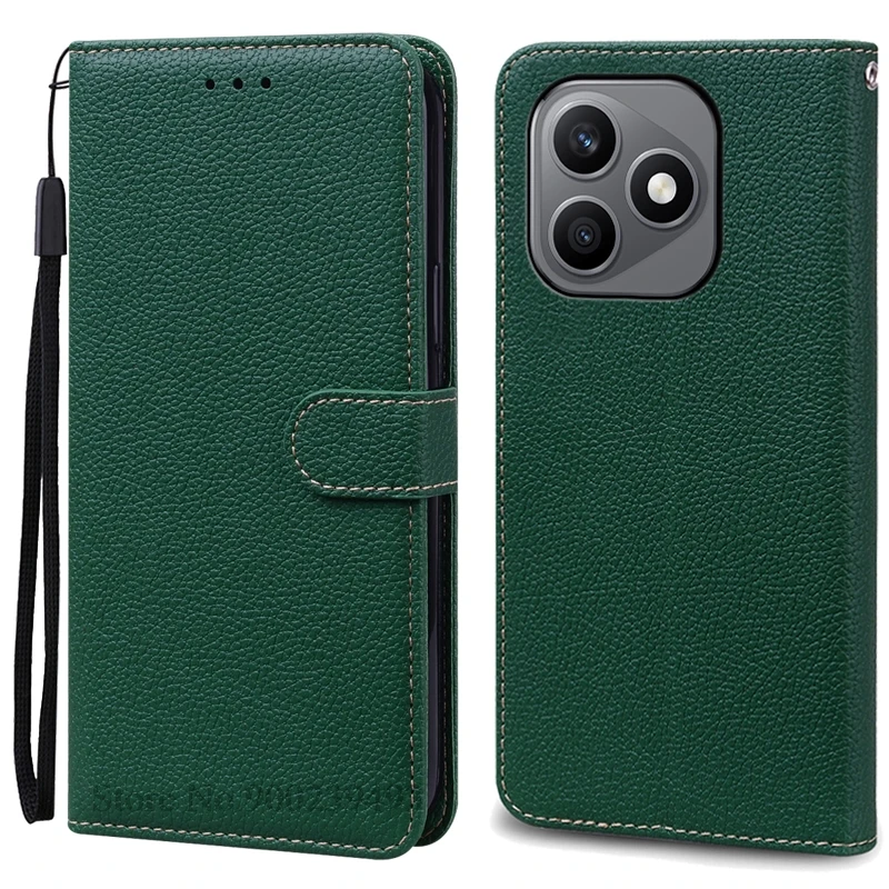 Luxury Wallet Leather Flip Phone Case with Stand and Soft Silicone Book Cover