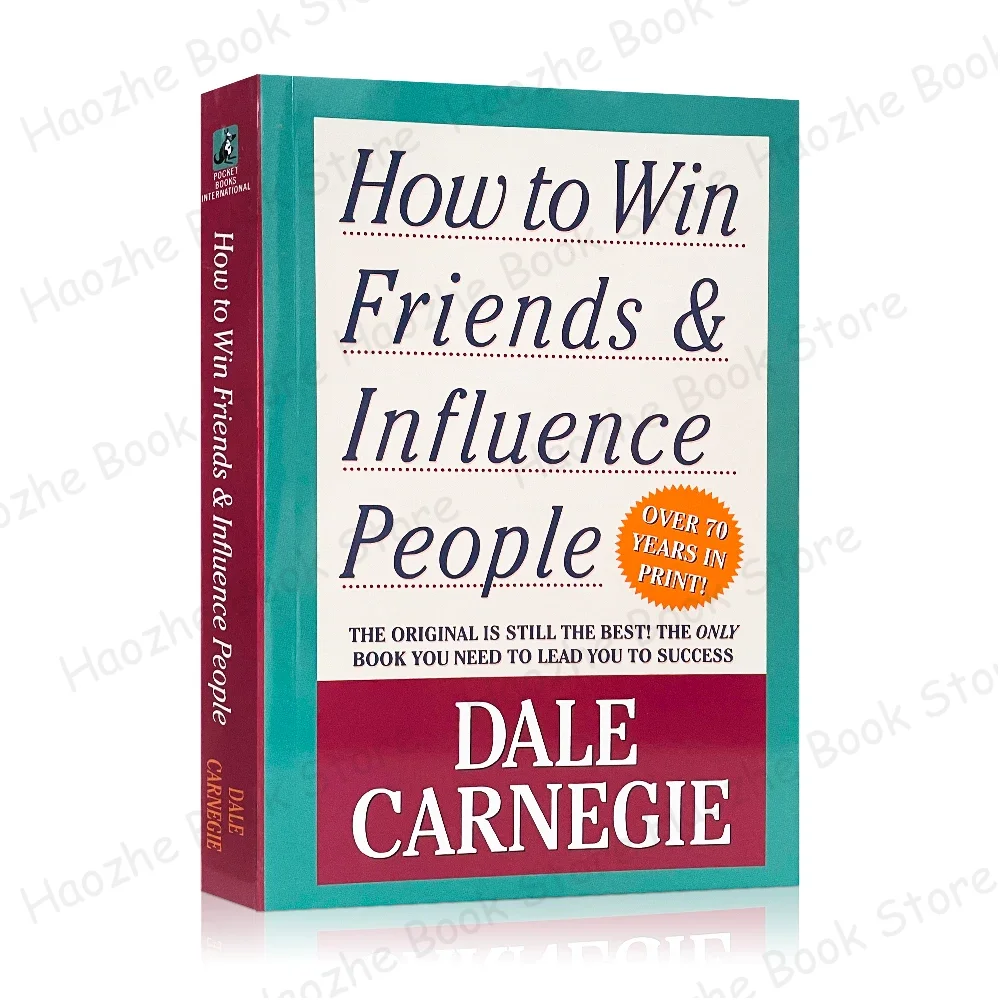 

How To Win Friends & Influence People By Dale Carnegie Interpersonal Communication Skills Self-improvement Reading English Book