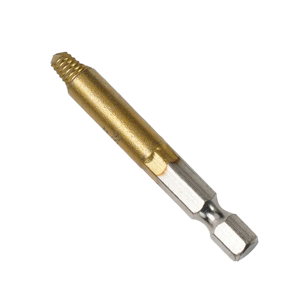 

Screw Removal Tool Screw Extractor Damaged Drill Bit For Wood And Machine Screws HSS Hexagon Handle 1/4'' Brand New
