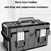 Multifunctional Thickened Tool Box Folding Storage Box Home Professional Electrician Maintenance Portable Shockproof Tool Box 1