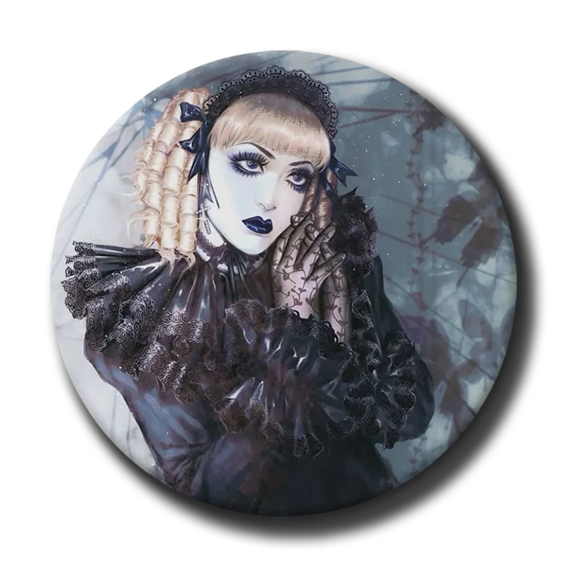 Mana Sama Gothic Rock Aesthetic Brooches Malice Mizer Visual Kei