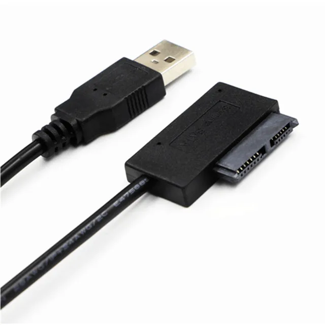 USB2.0 To SATA 22pin Cable Adapter Converter Lines HDD SSD Connect Cord Wire for 2.5in Hard Disk Drives for Solid Disk Hot Sale 6