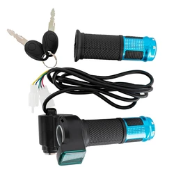 Electric Bicycle Throttle Accelerator Handle - Universal Voltage Compatibility (LCD throttle)
