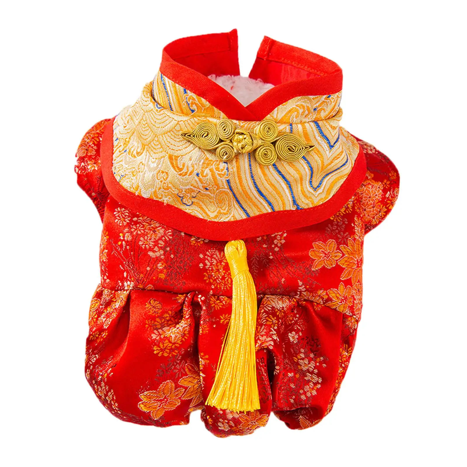 

New Year Dog Costume Dog Cheongsam Qipao for Small Dogs Cats