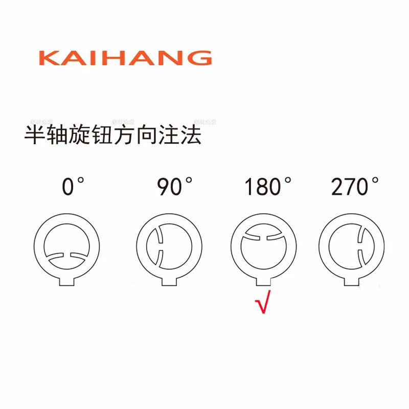 5PCS Color Rubber Half Shaft Knob Diameter 16mm Height 19mm Potentiometer Knob 180 Degree D-Shaped Inner Hole 6mm For Pioneer potentiometer knob cap rubber knob