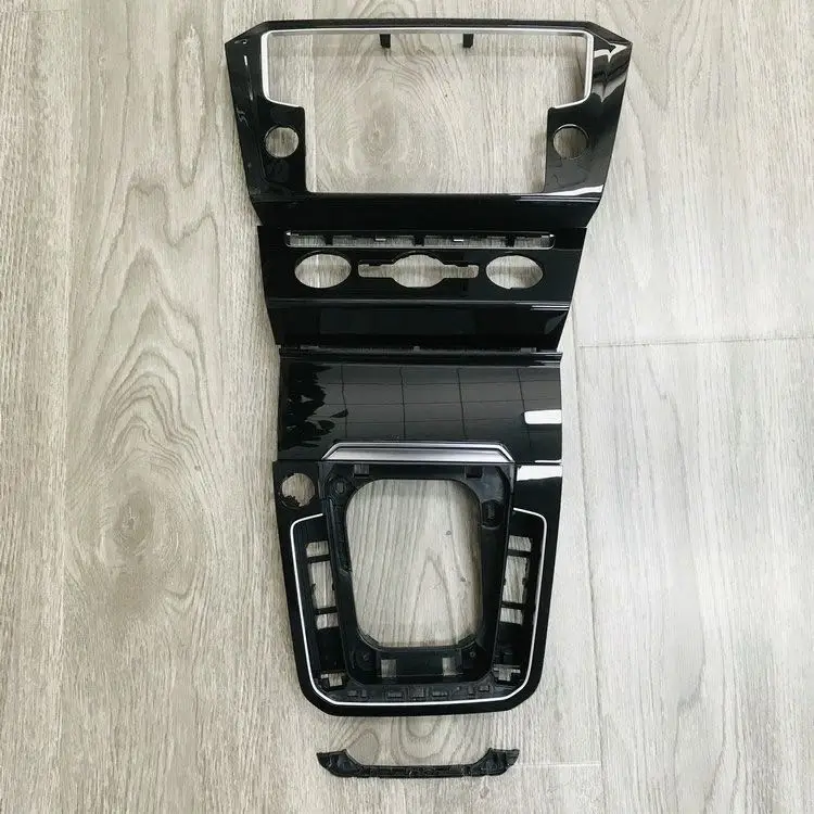 8 Pollici Mib 3 Auto Cd Box Trim Black Paint Radio Frame Panel Cd Plates Per Vw Passat B8L